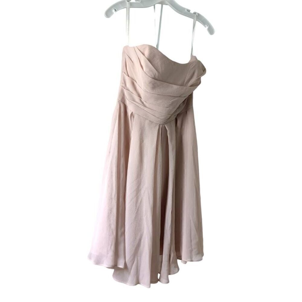 David's bridal , NWT short strapless dress